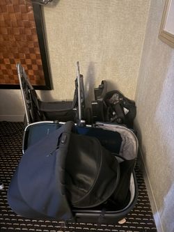 Uppababy Vista V2 With Toddler Seat + Bassinet Seat + Rain Guard