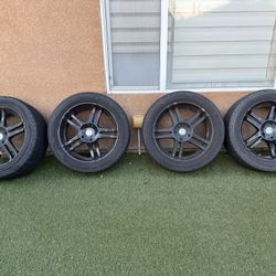 22” Rims And Tires