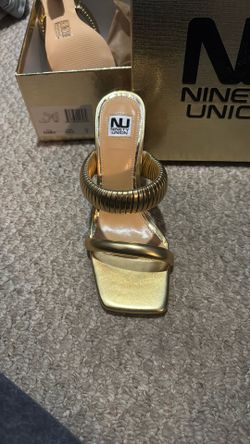 Gold heels From Nordstrom