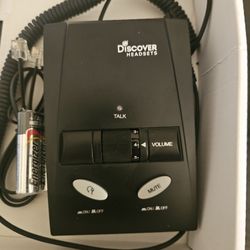 Discover D200 Headset Amplifier for D711 and D712 Corded Office Headsets