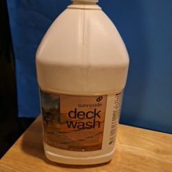 Sunnyside 1 Gallon Ready To Use Deck And Fence Cleaner-$15.00