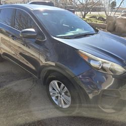 Blue 2017 Kia Sportage Fx
