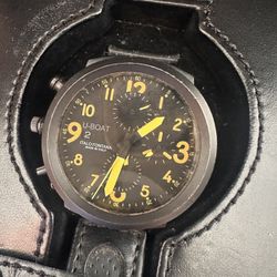 U-Boat Watch With Box And All Paper Work 