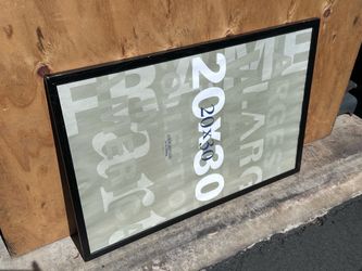 FREE 20”x30” Poster / Picture Frame