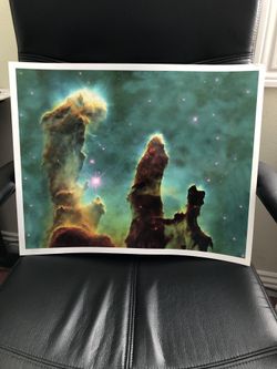 “Pillars of Creation” photograph art print