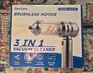 ​GenTant 3-in-1 Cordless Car Vacuum