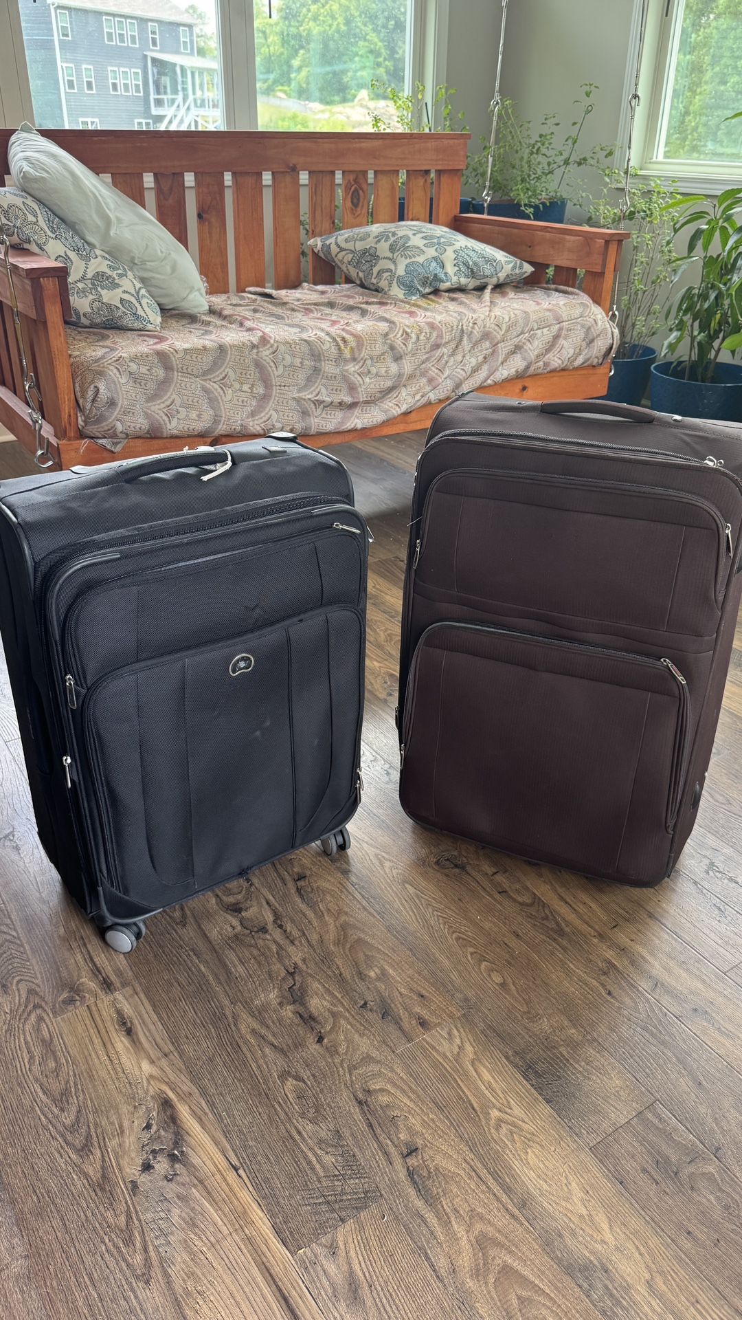 2 Checked-in Luggage Bags