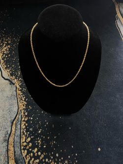 10K Gold Rope Chain 2.7MM 20” Brand New