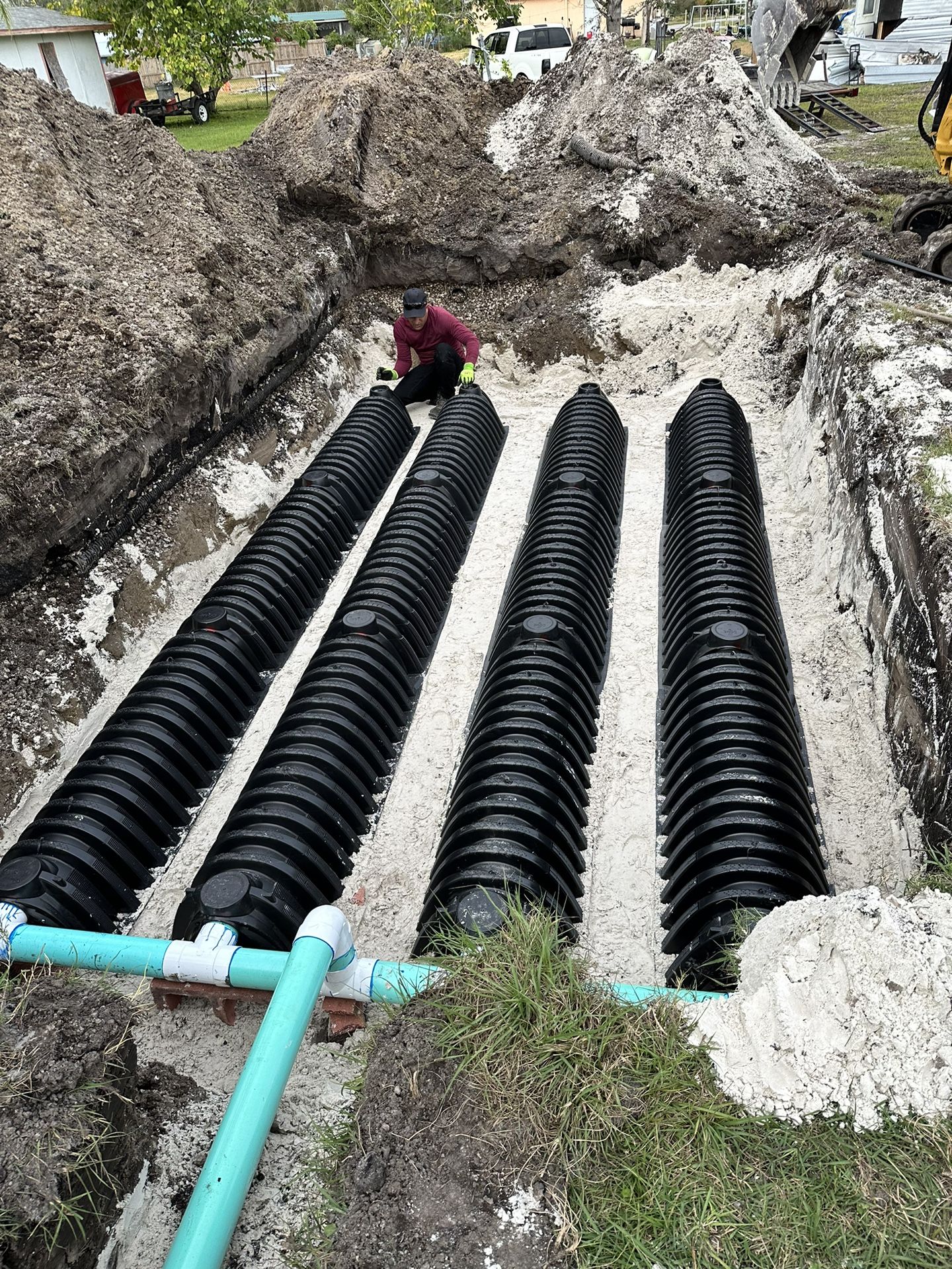 Septic drainage system