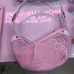 Light Pink Hello Kitty Kids Shoulder Bag