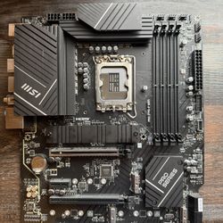 MSI PRO Z790-P WIFI Motherboard | Intel Z790, DDR5, LGA 1700, PCIe 5.0, 2.5G LAN