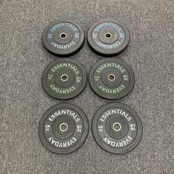 Olympic Bumper Plate Set 45/25/10  (BRAND NEW IN BOXES)  