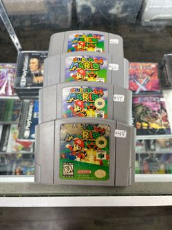 Super Mario Bros N64 $50-$60 Each Gamehogs 11am-7pm