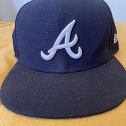 Atlanta Braves Fitted Hat Size 7