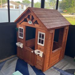 Backyard Cedar Play House