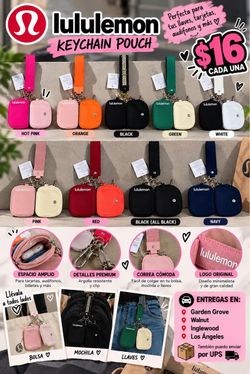 Lululemon Keychain Pouch $16 each
