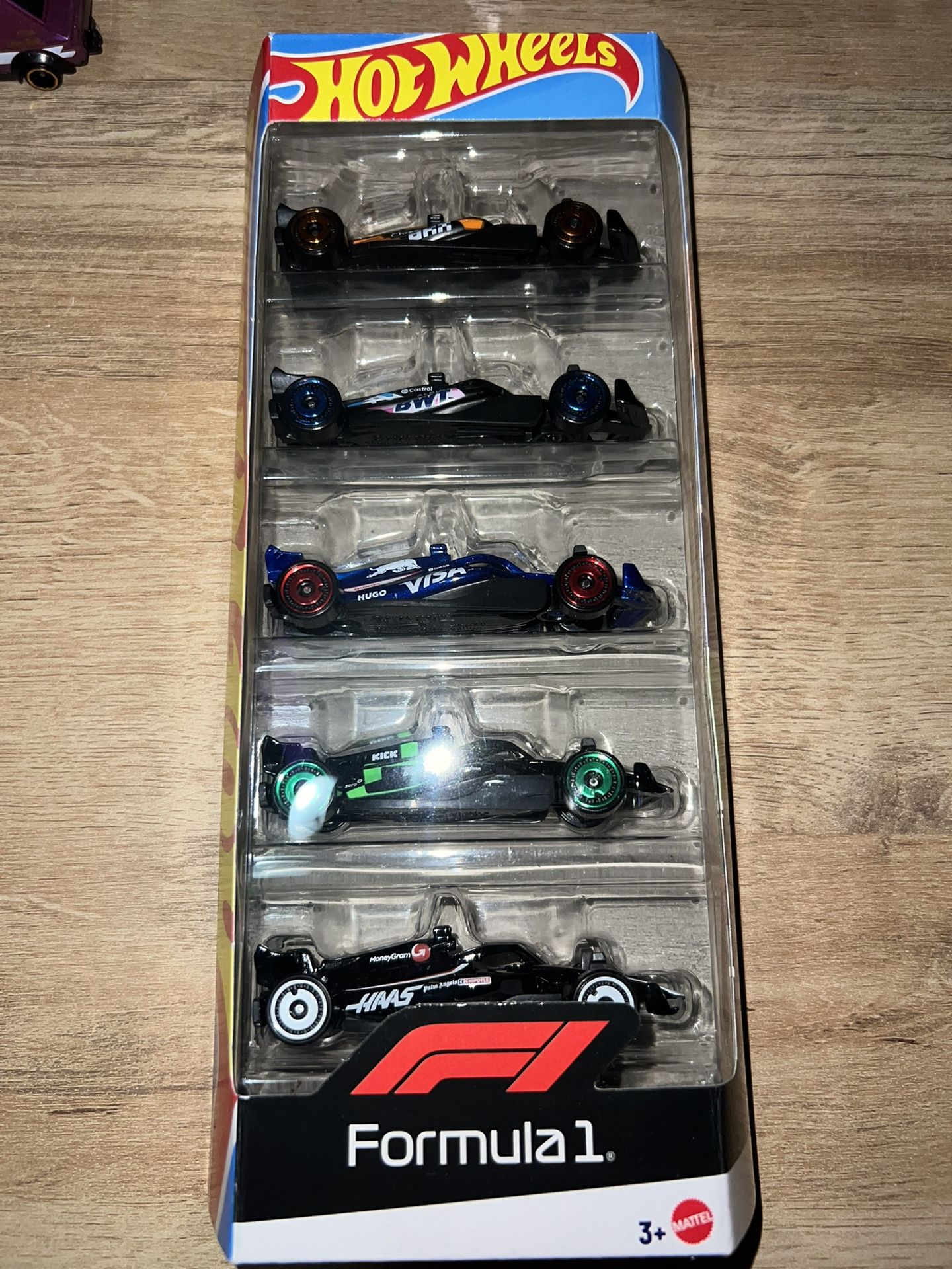 Hot Wheels F1 Racing 5-pack McLaren Alpine Racing Bulls