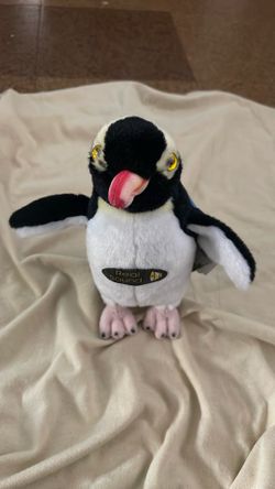 Hoiho/Yellow Eye Penguin Soft Toy With Sound 15cm