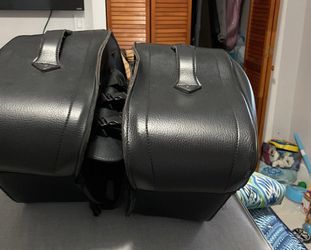 Leather Saddle Bags