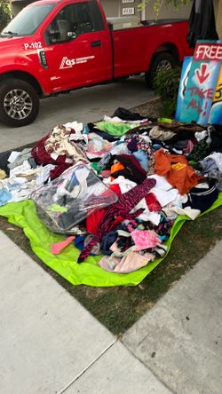 Free stuff in Lawndale, tons of clothes, tools, toys