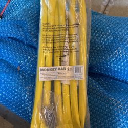 6 Piece Yellow Monkey Bars Unopened 