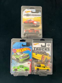 Hot wheels Silverado lot of 3 VHTF