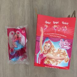 McDonald’s Happy Meal Toy 2013 Barbie In The Pink Shoes New In Package Including Box