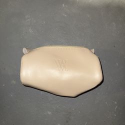Tan/Cream Makeup & Toiletry Bag