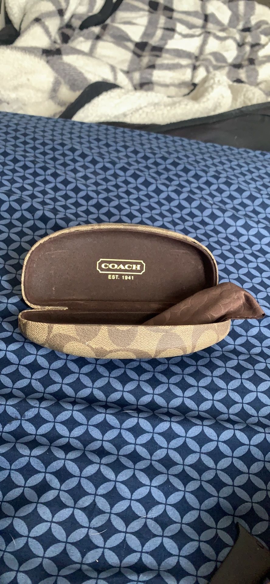 Coach glasses case