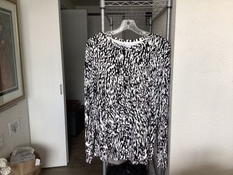 Very Nice Liz Claiborne Rayon/Spandex Shirt Sz Small