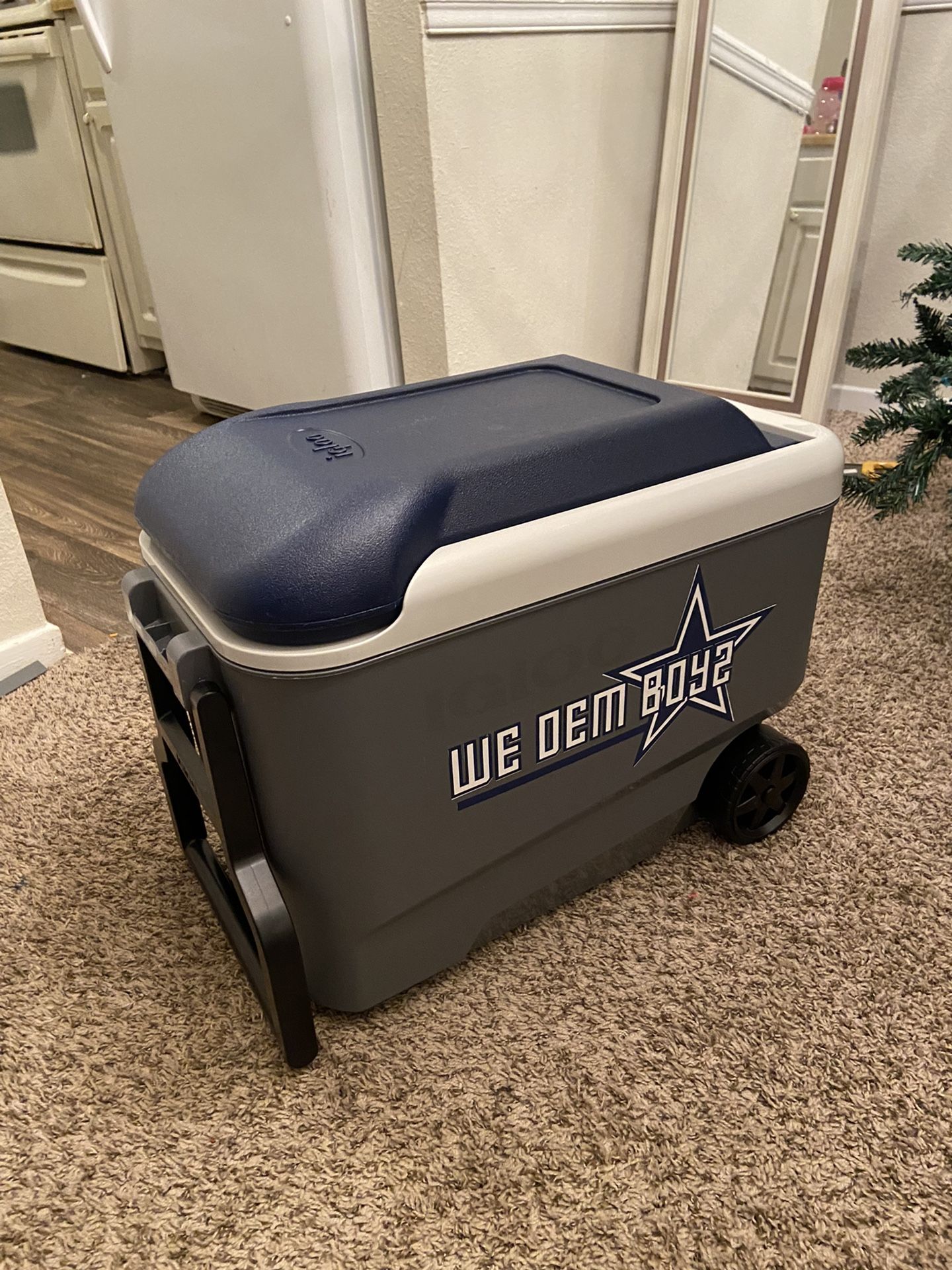 Personalized Holiday Cooler **Football Fan Gifts/Men Gift