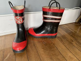 Kids rain boots sz 13/1