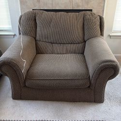 Chair With Ottoman Pick Up Only 
