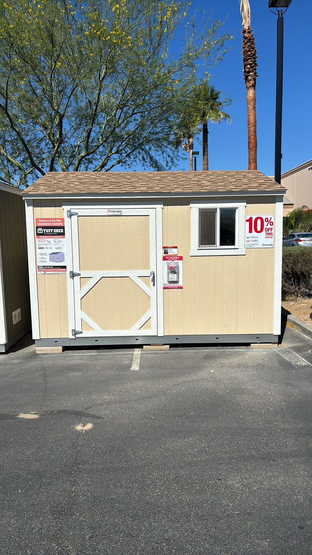 Tuff Shed Sundance TR-700 10x12 Was $5,632 Now $5,069 10% Off Financing Available!