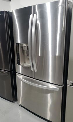 LG 3 Door Stainless Steel Fridge
