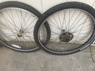 Mountain Bicycle Tires And Rims