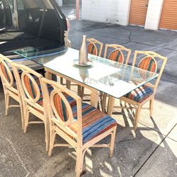 Dining Chair $19 Table $69. Send Me An Offer 🎁🍀🎈🍁🚚🚚 Delivery, Furniture, Dining, Kitchen, Glass, Set, Wood, House Furniture, House Dining. 