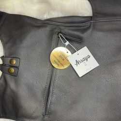 Arsayo Paris Backpack Black Leather Size M