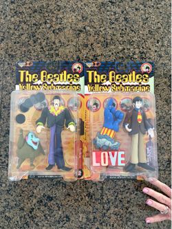 The Beatles Yellow Submarine McFarlane Toys Figures (1999) – Sealed – John & Paul