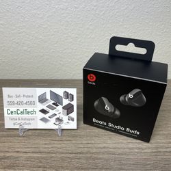 New Beats Studio Buds Black 