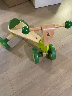 Hape Wooden Toddler Ride-On Bike Tricyle