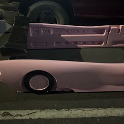 Brand New Bed , Twin Size Girls drag racing car bed $100 firm price pick up only