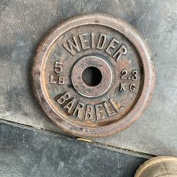 5LB (1) Weider Weight