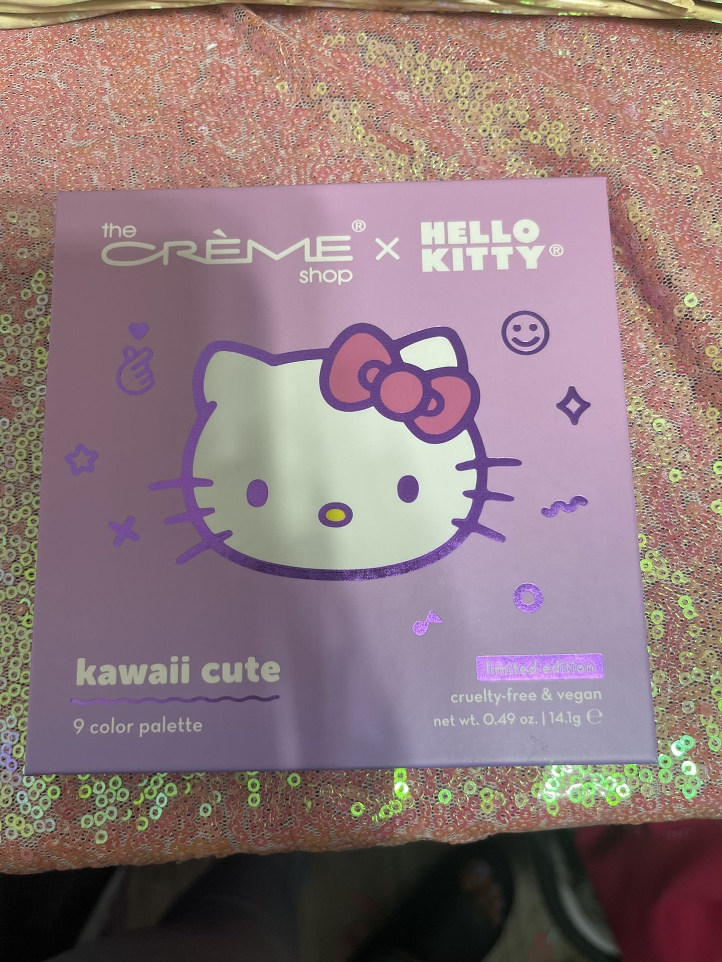 Hello Kitty Makeup Palette And Beauty Blenders