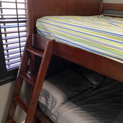 Full Size Bunk Beds. Solid Wood
