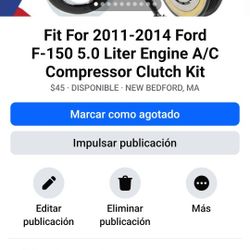 Ac Compresor Cluch Kit Ford F150  2011 To 2014