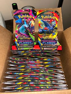 Pokemon Phantasmal Flames Sleeved Booster Pack x22