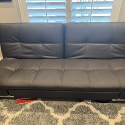 Euro Longer/Futon with Power Outlet and USB Ports