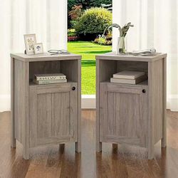 New Nightstands/ Storage Shelf Set of 2