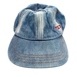 Diesel Denim Cap Hat